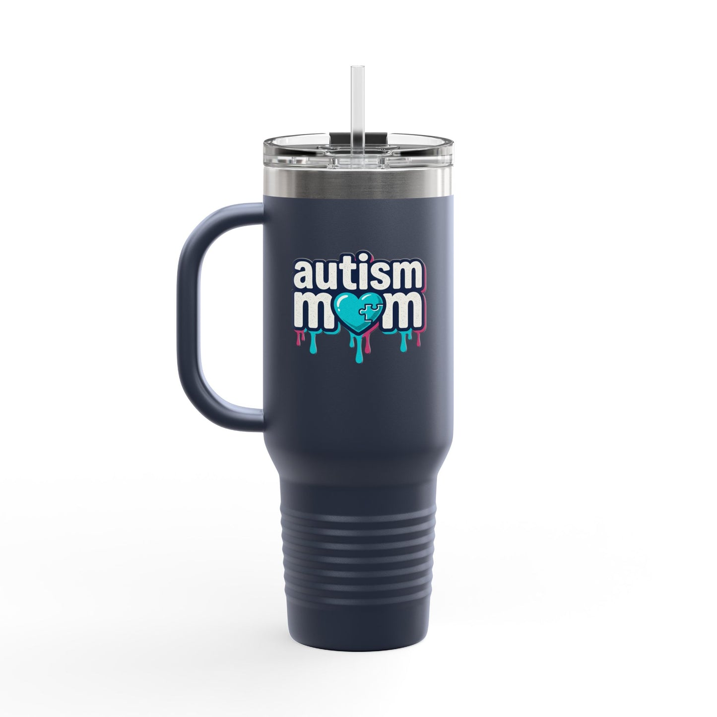 Autism Mom 40oz Insulated Travel Mug