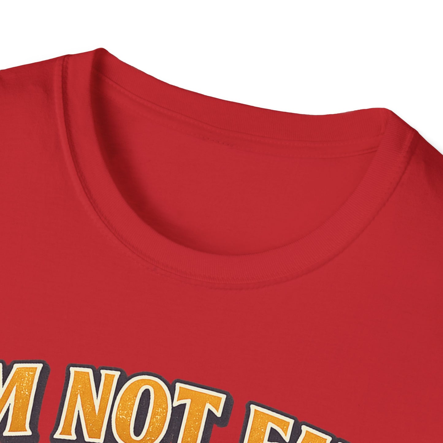 I'm Not Fat Graphic T-Shirt