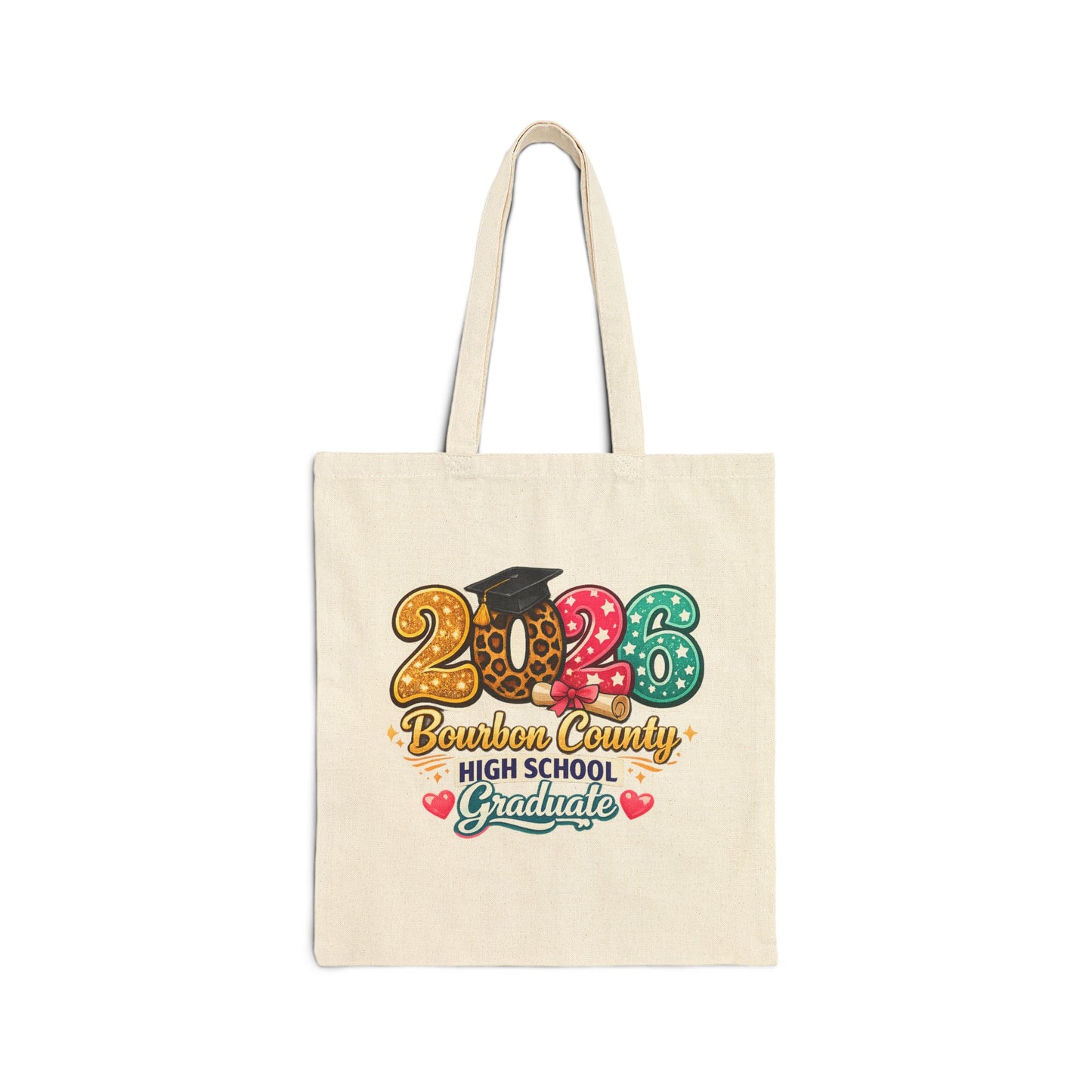 2026 Bourbon County High School Graduate Tote