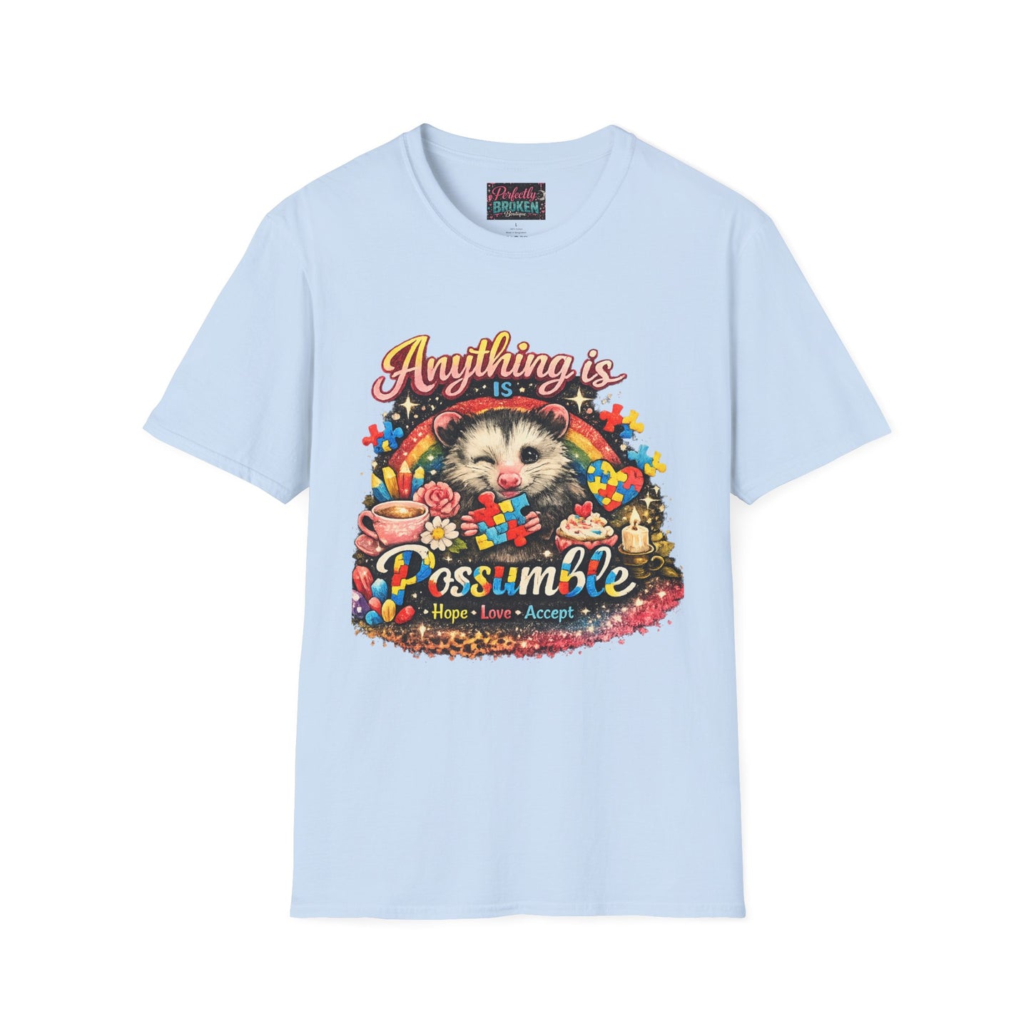 "Anything is Possumble" Graphic Tee
