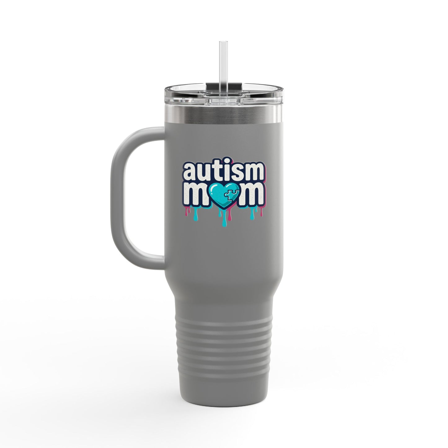 Autism Mom 40oz Insulated Travel Mug