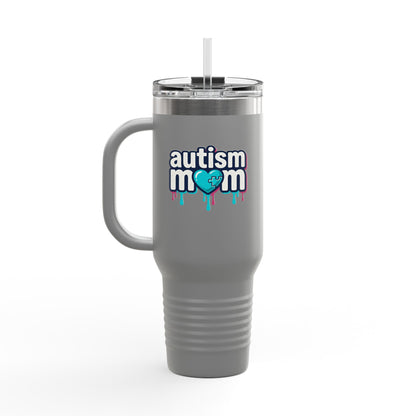 Autism Mom 40oz Insulated Travel Mug