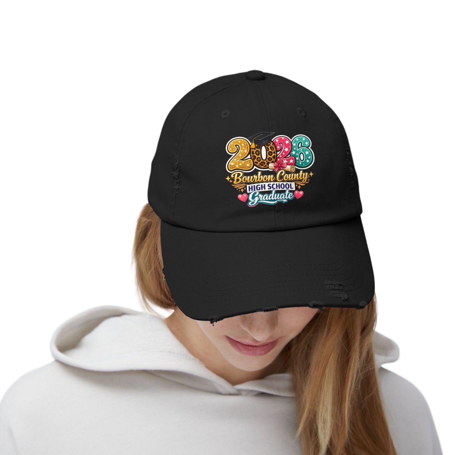 2026 Graduate Distressed Hat