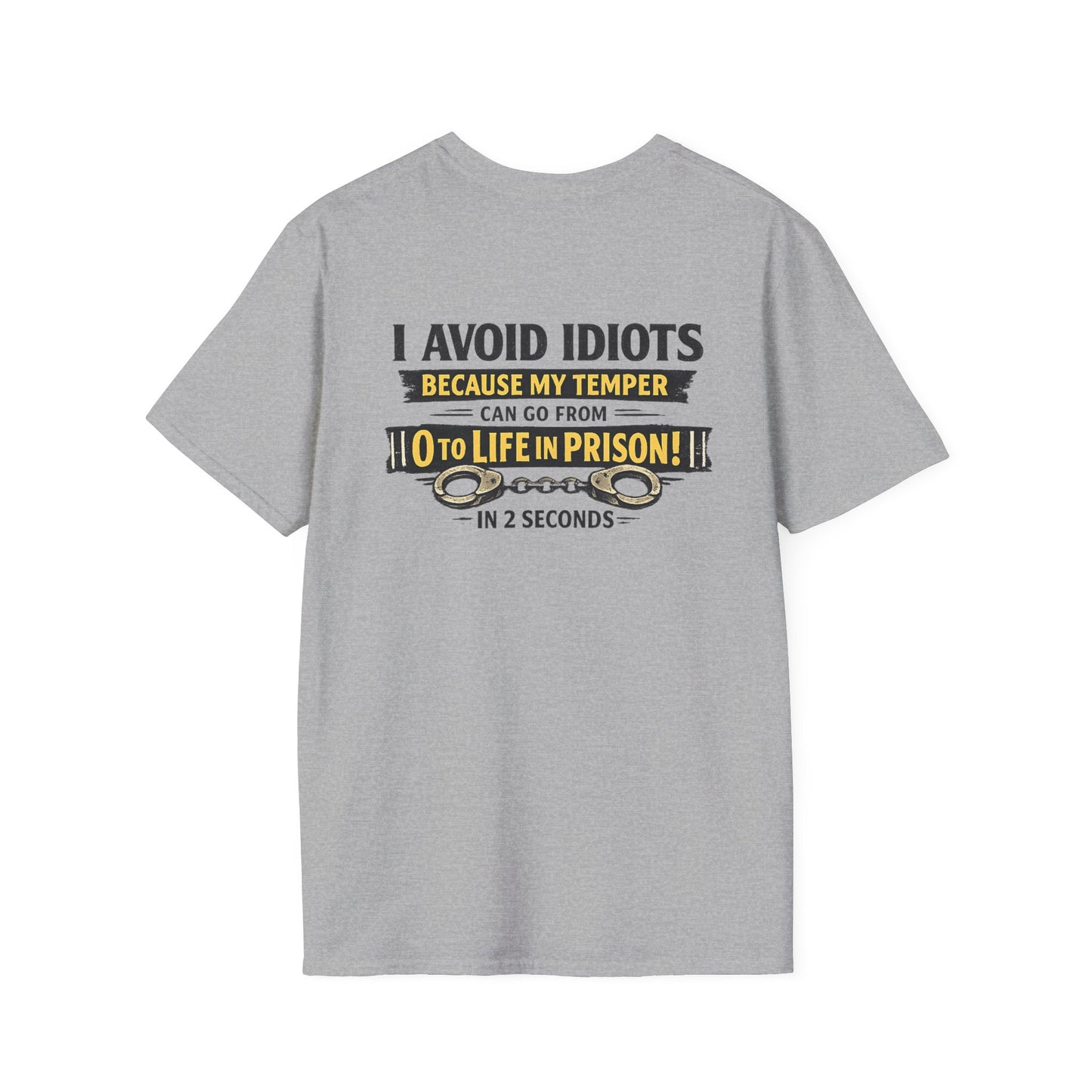 0 to Life in Prison Bicycle Patch Tee