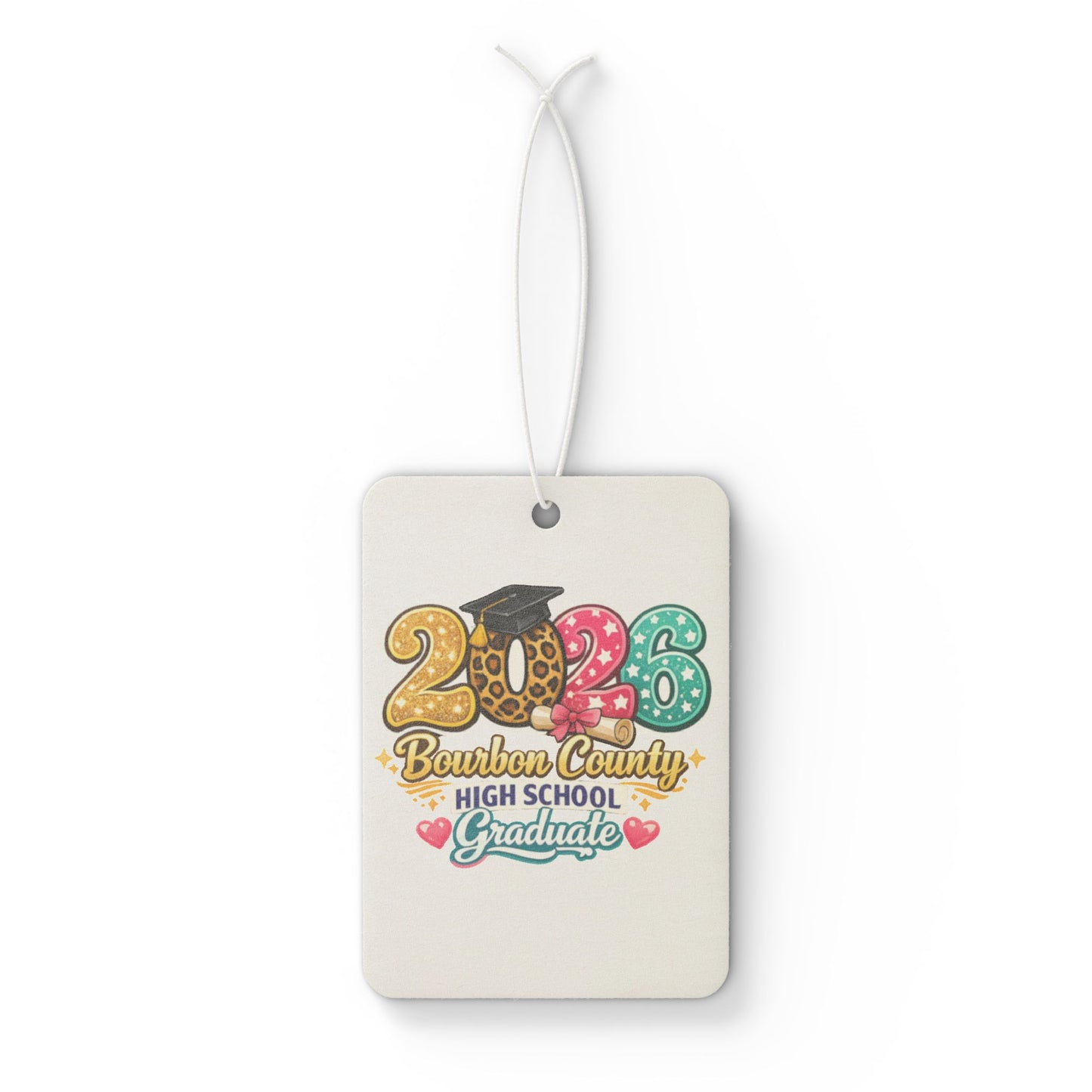 2026 BCHS Graduate Car Air Freshener