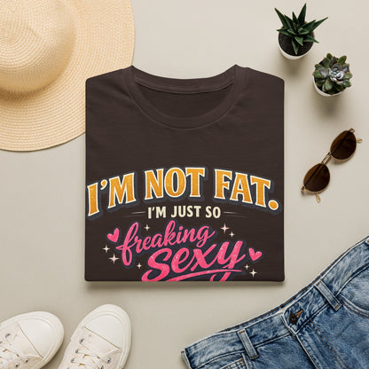 I'm Not Fat Graphic T-Shirt