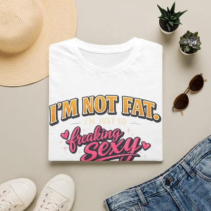 I'm Not Fat Graphic T-Shirt