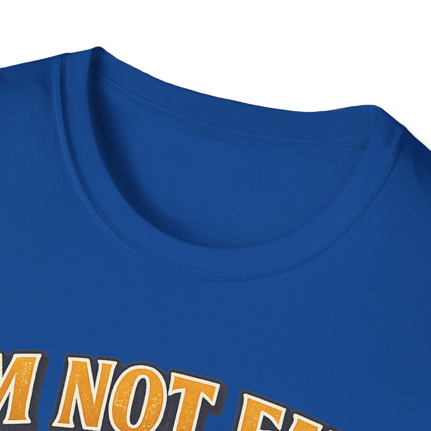 I'm Not Fat Graphic T-Shirt