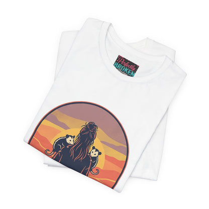 Just a Girl Who Loves Opossums T-Shirt