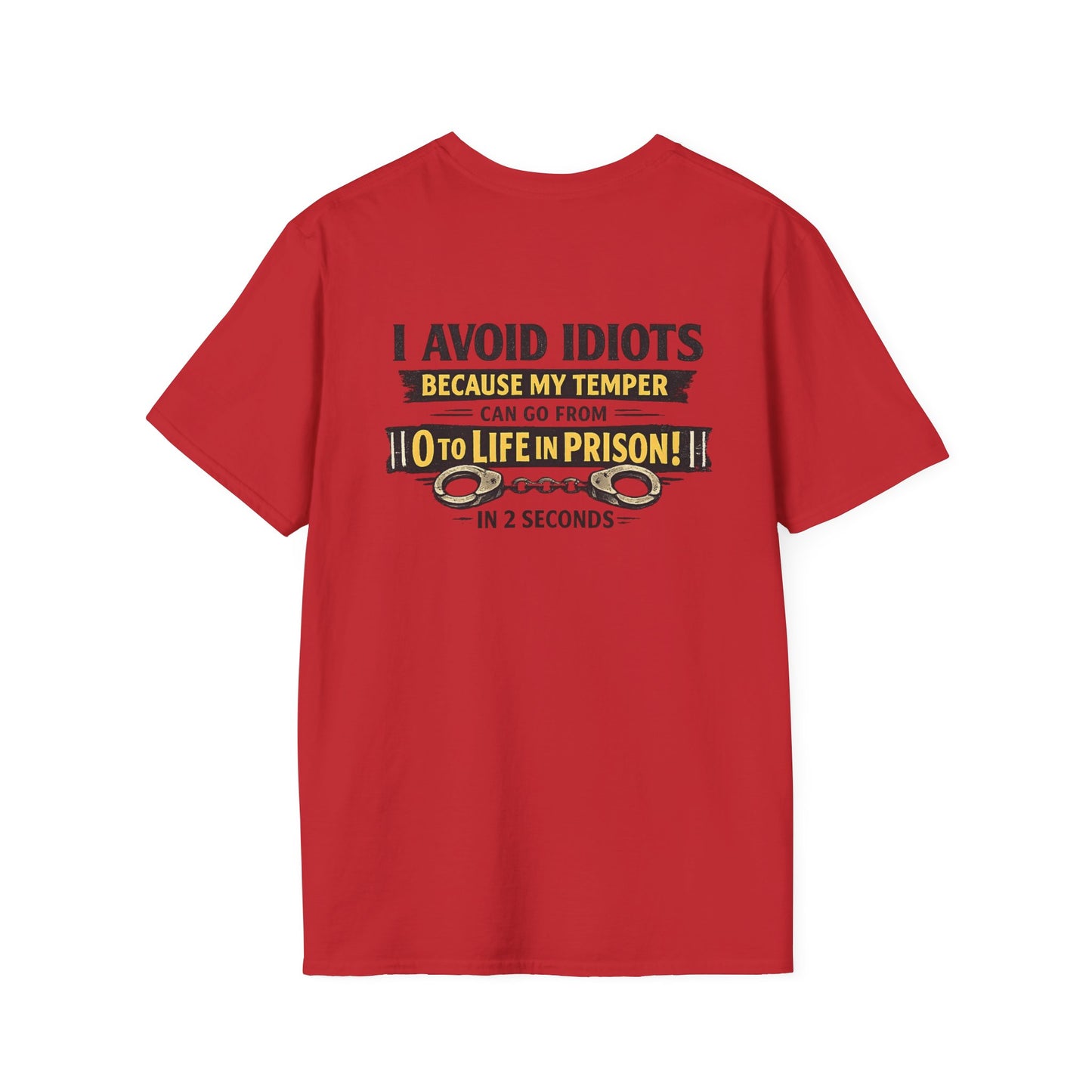 0 to Life in Prison Bicycle Patch Tee