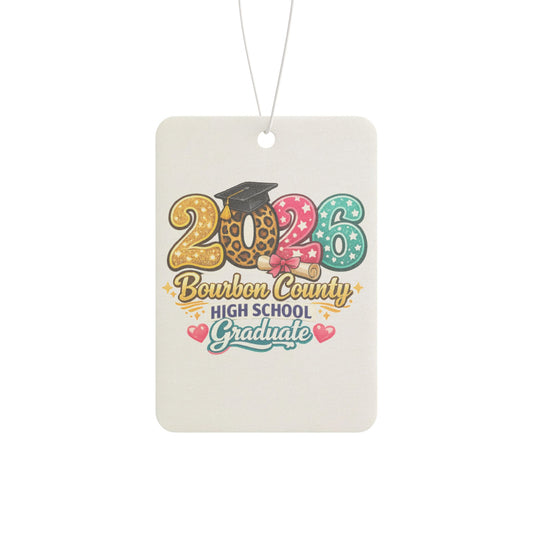 2026 BCHS Graduate Car Air Freshener