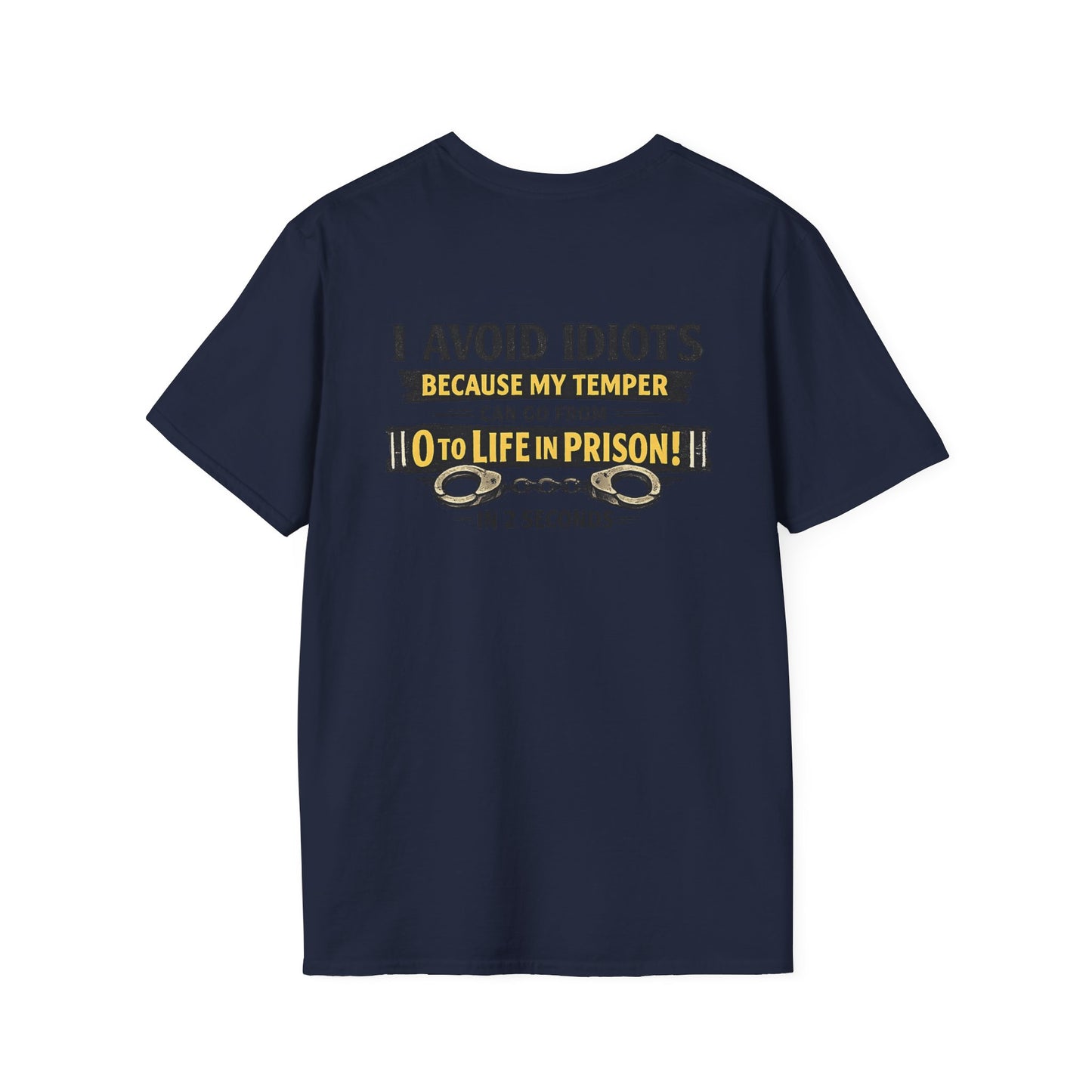 0 to Life in Prison Bicycle Patch Tee
