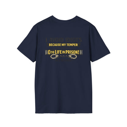 0 to Life in Prison Bicycle Patch Tee