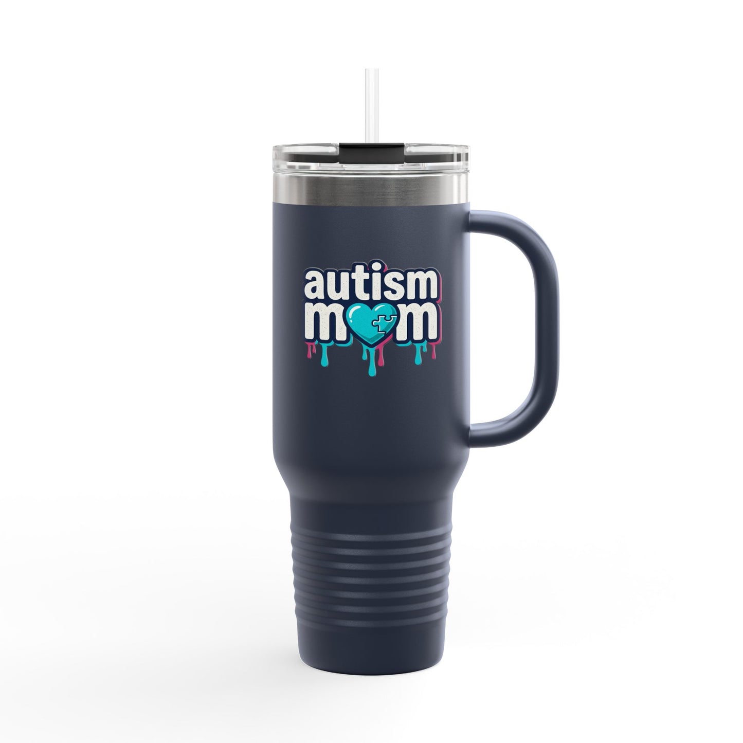 Autism Mom 40oz Insulated Travel Mug