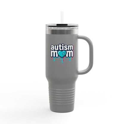 Autism Mom 40oz Insulated Travel Mug