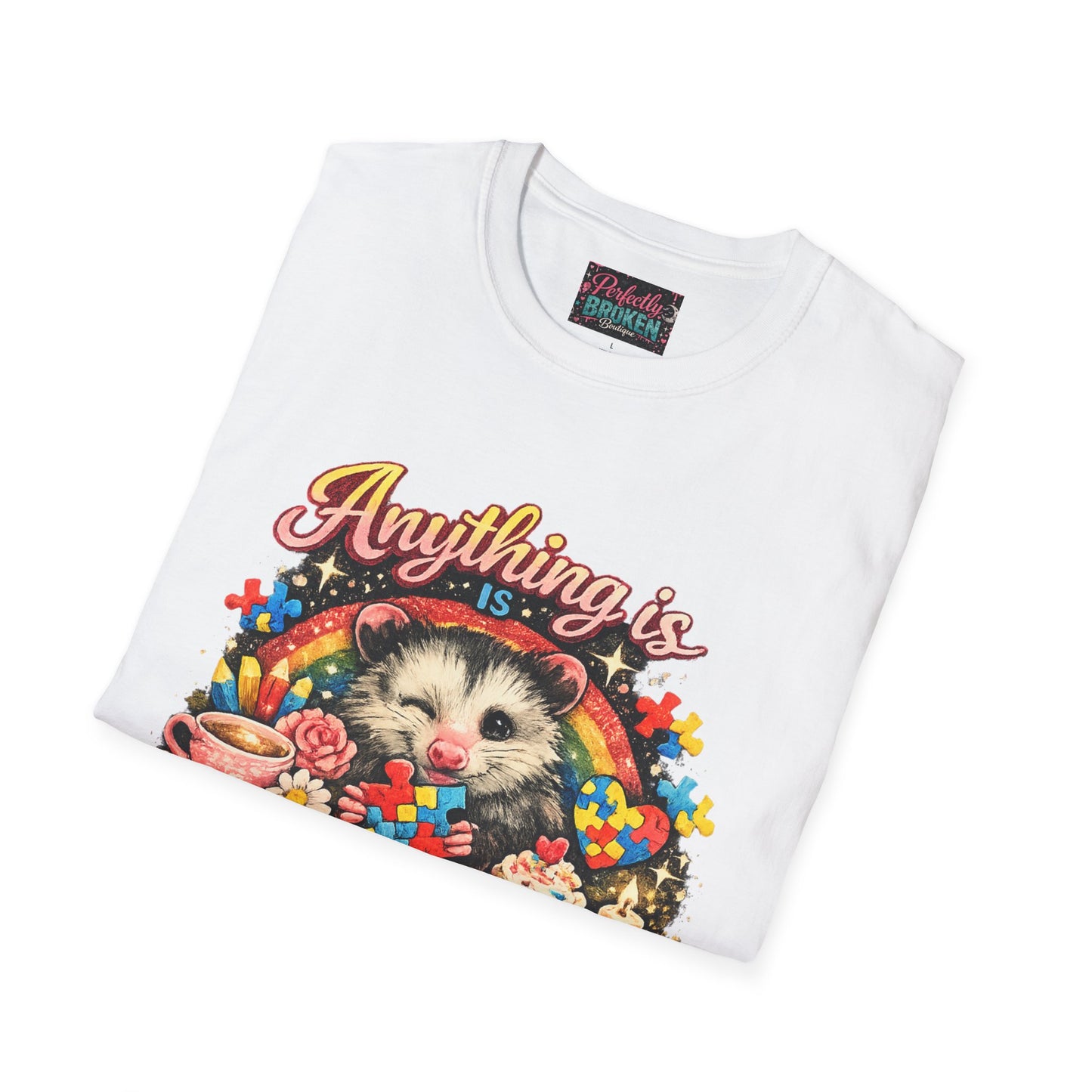 "Anything is Possumble" Graphic Tee