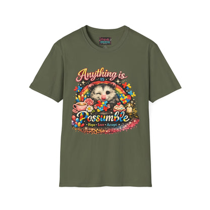 "Anything is Possumble" Graphic Tee
