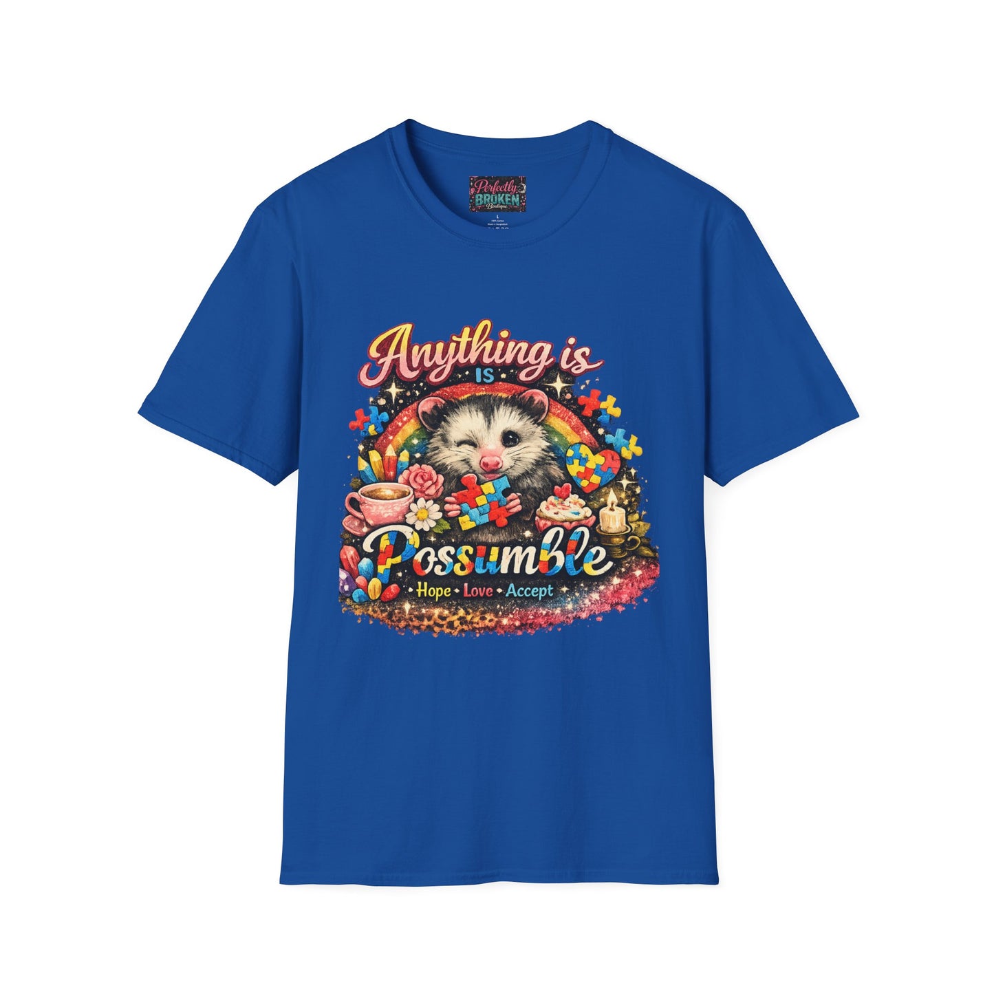 "Anything is Possumble" Graphic Tee