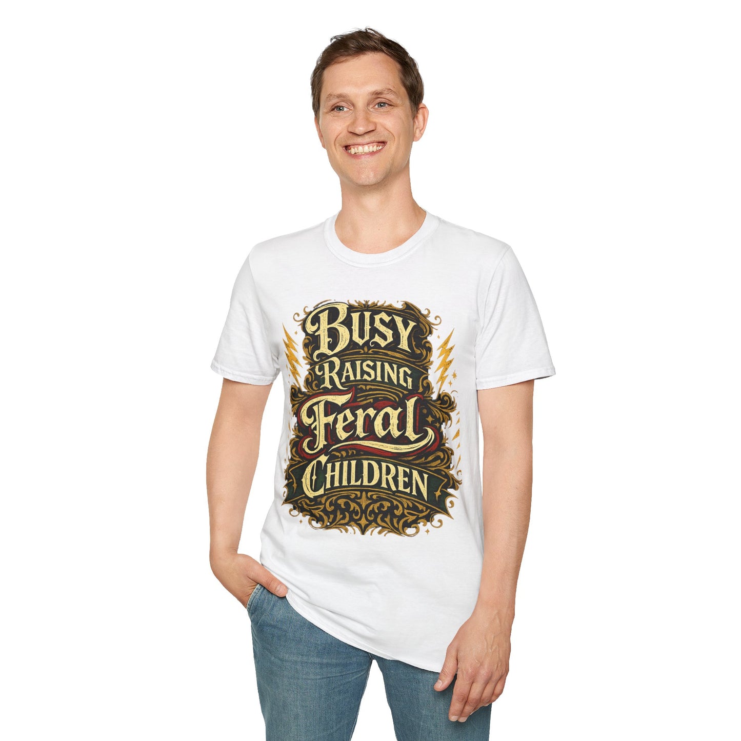 Busy Raising Feral Children T-Shirt