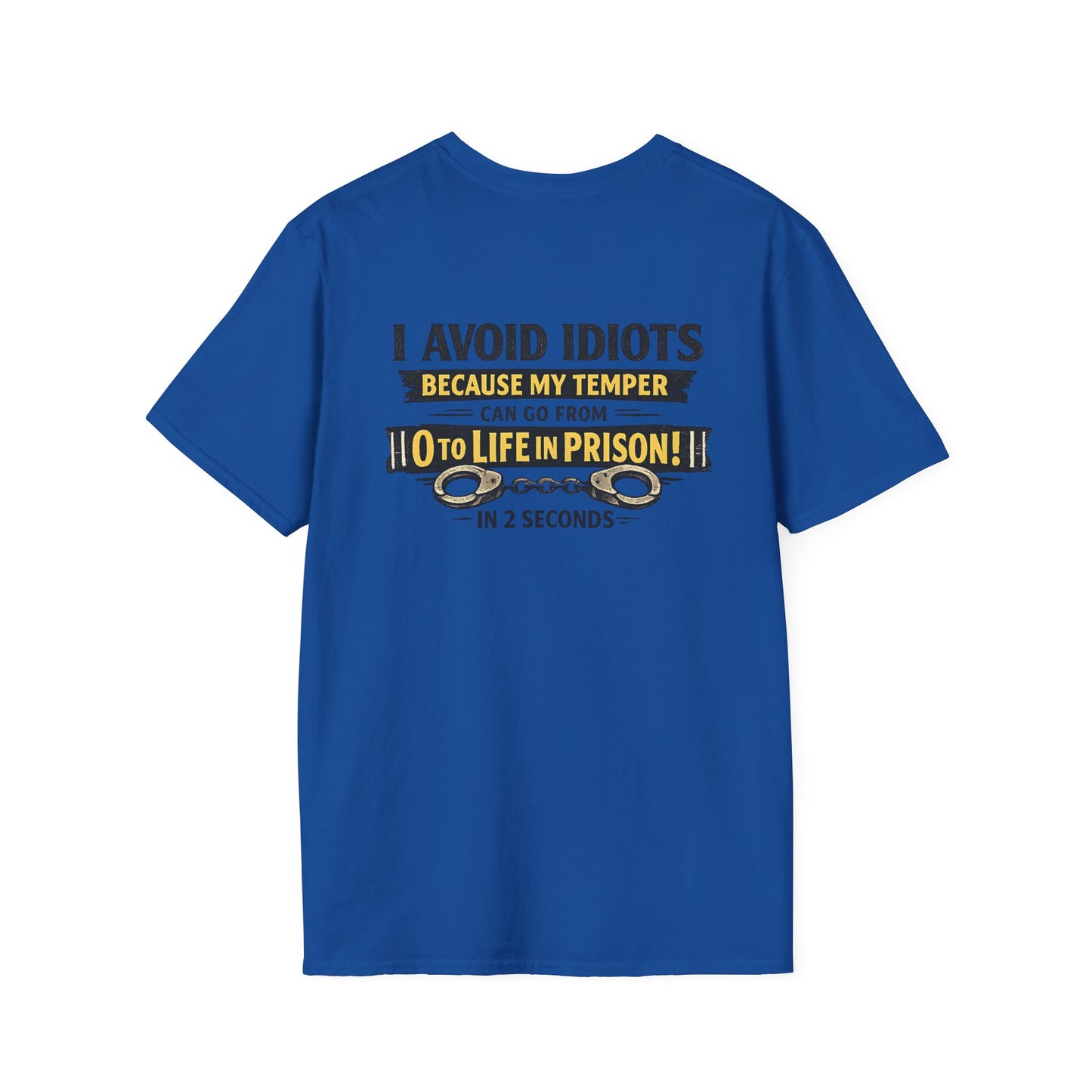 0 to Life in Prison Bicycle Patch Tee