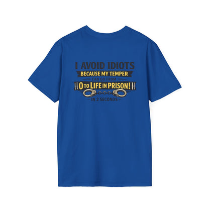 0 to Life in Prison Bicycle Patch Tee