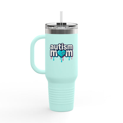 Autism Mom 40oz Insulated Travel Mug