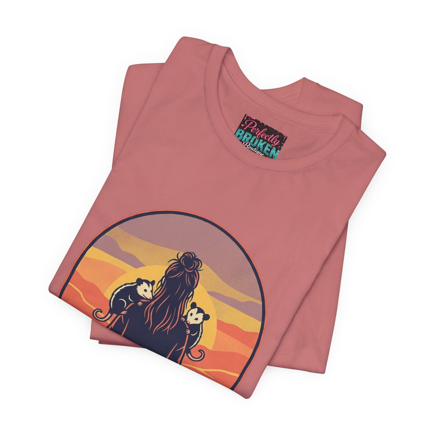 Just a Girl Who Loves Opossums T-Shirt