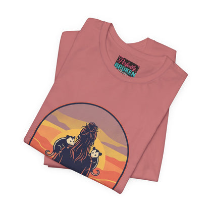 Just a Girl Who Loves Opossums T-Shirt
