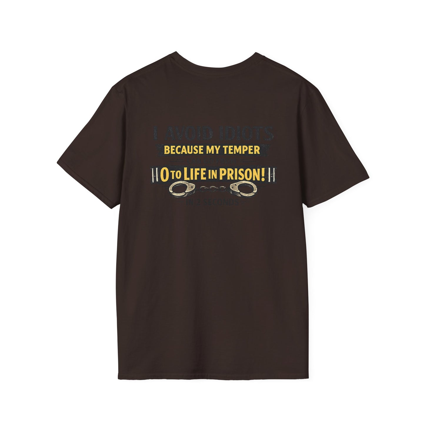 0 to Life in Prison Bicycle Patch Tee