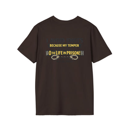 0 to Life in Prison Bicycle Patch Tee