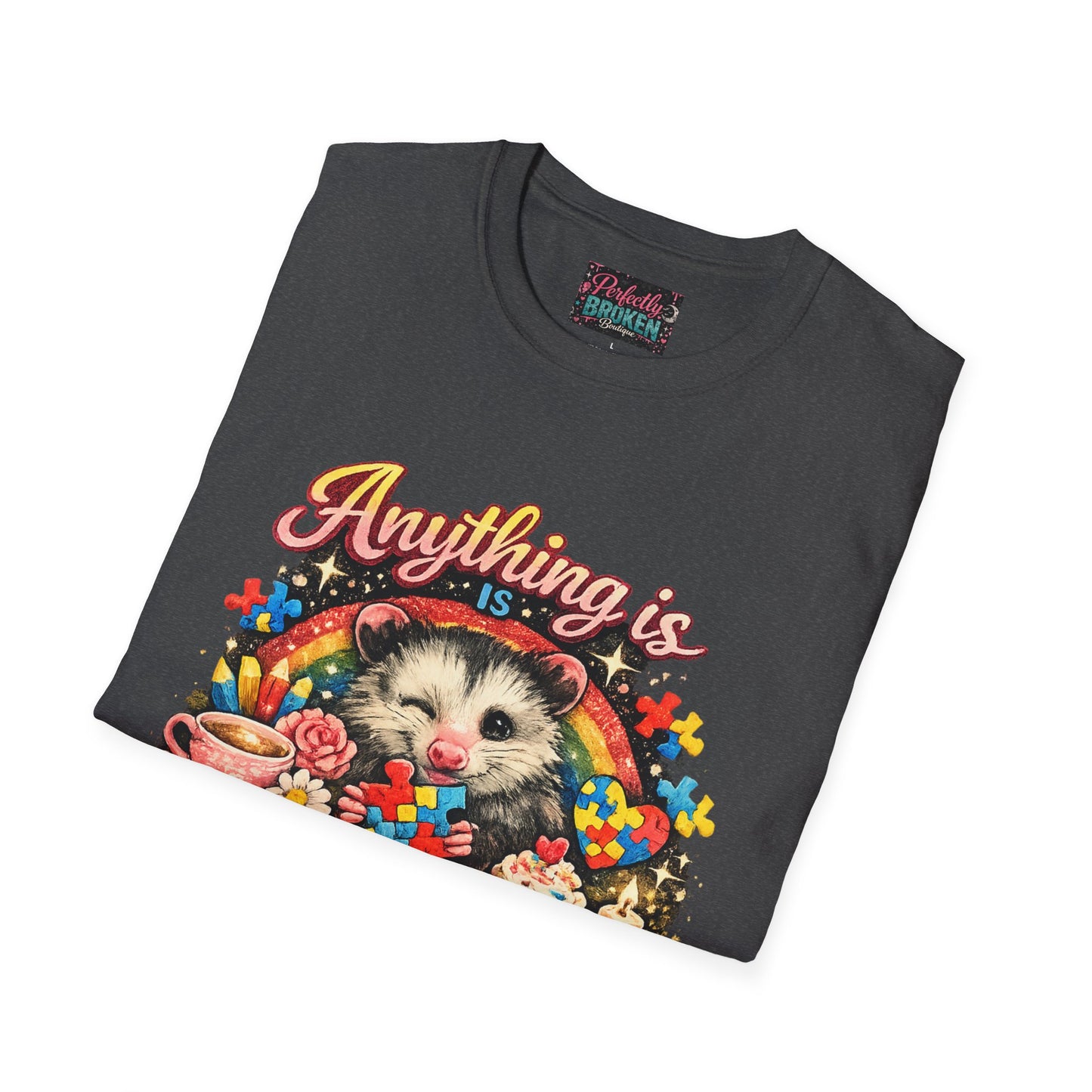 "Anything is Possumble" Graphic Tee