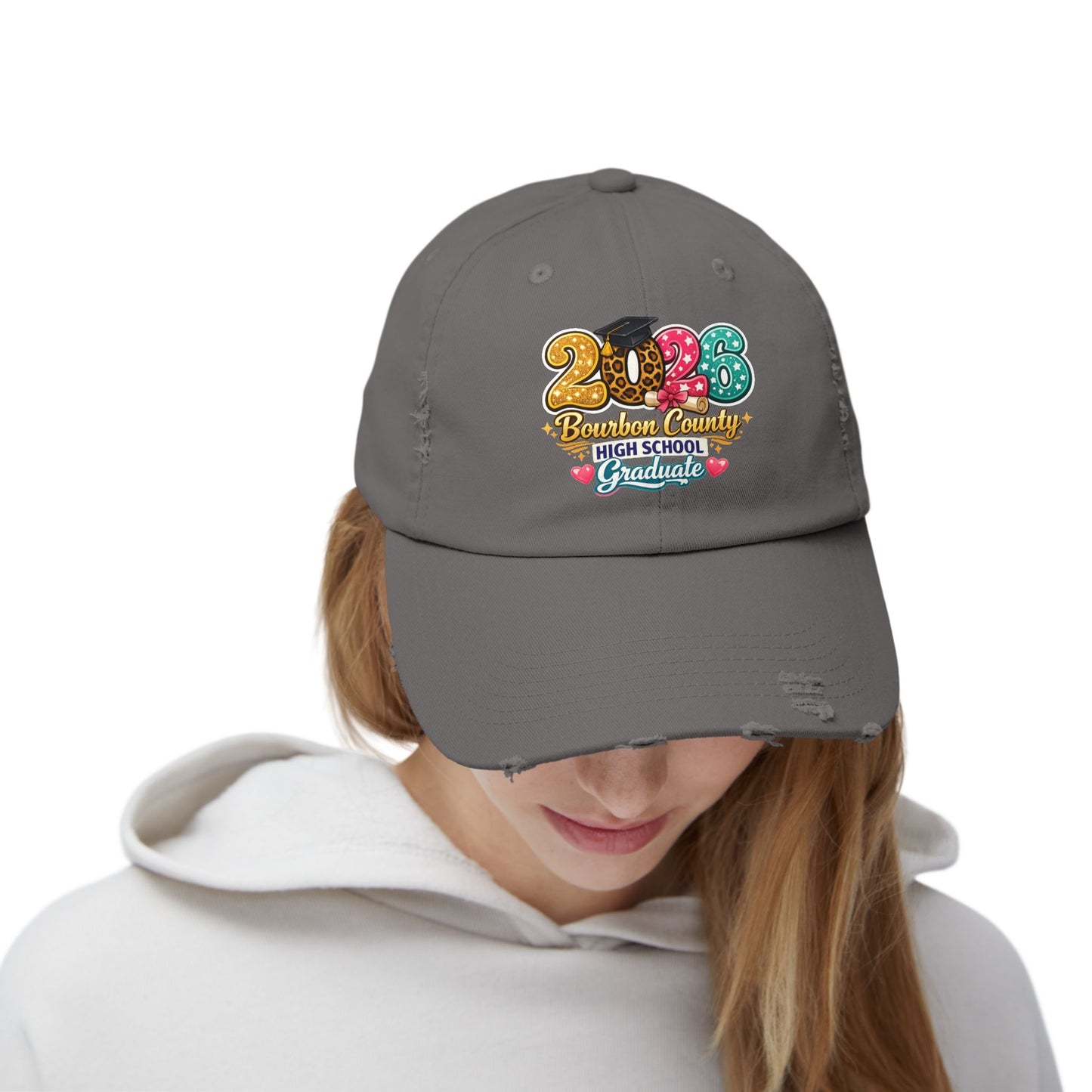 2026 Graduate Distressed Hat