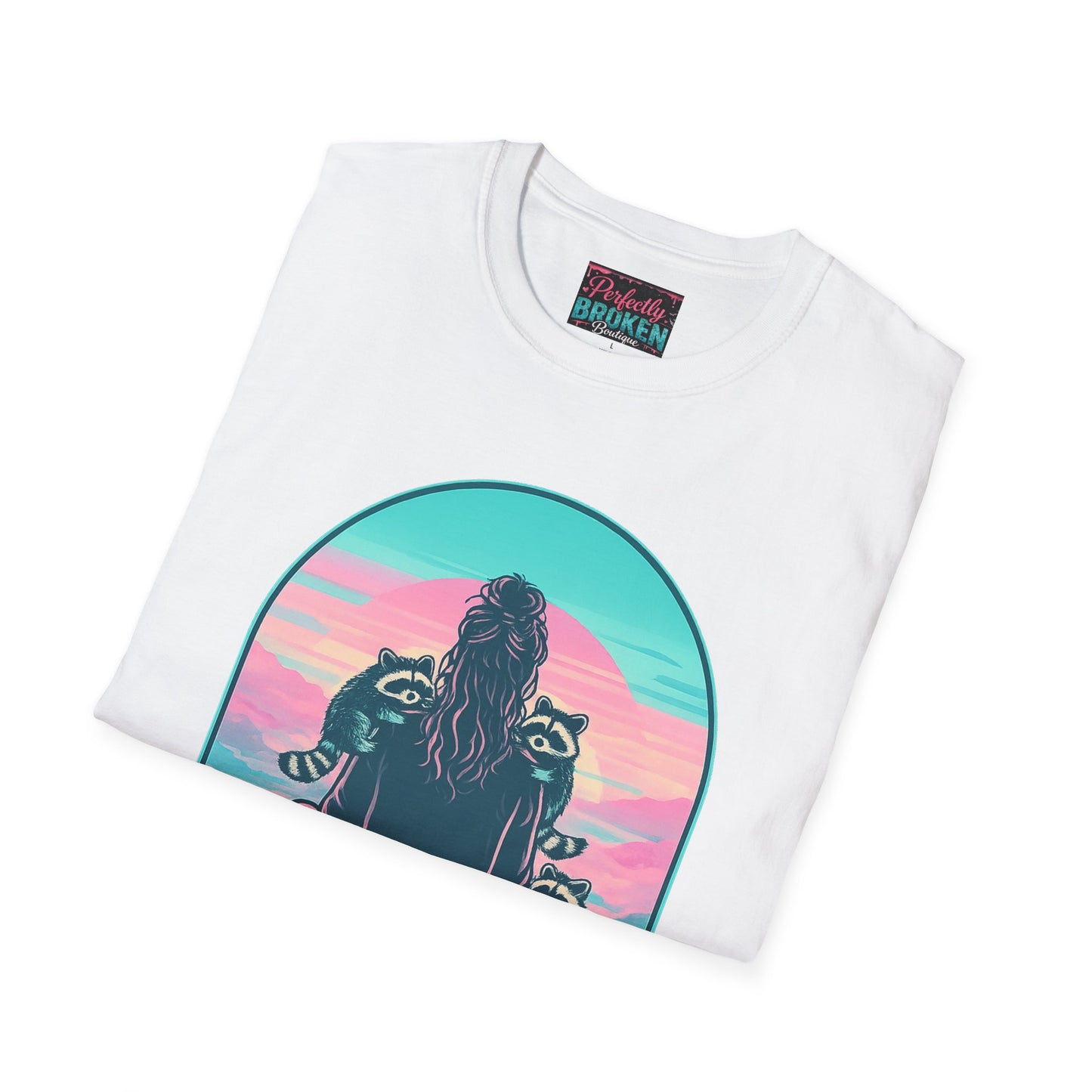Just a Girl Who Loves Raccoons T-Shirt