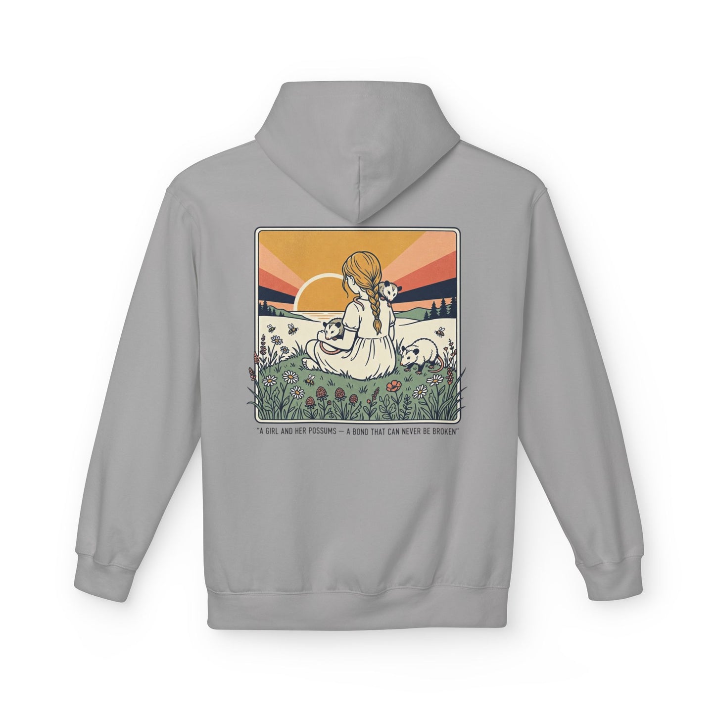 A Girl and her Possums. A Bond that can't be Broken Hoodie
