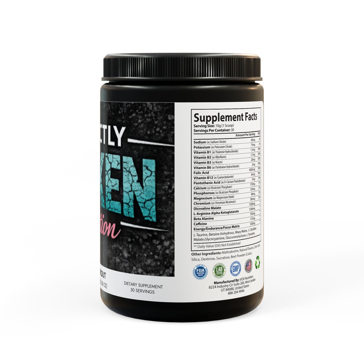 Pre-Workout Supplement, Watermelon (300g, 10.58oz)