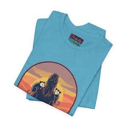 Just a Girl Who Loves Opossums T-Shirt