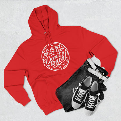 I'm Friendly but my wife isnt Hoodie
