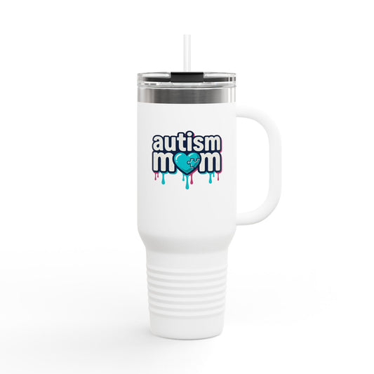 Autism Mom 40oz Insulated Travel Mug