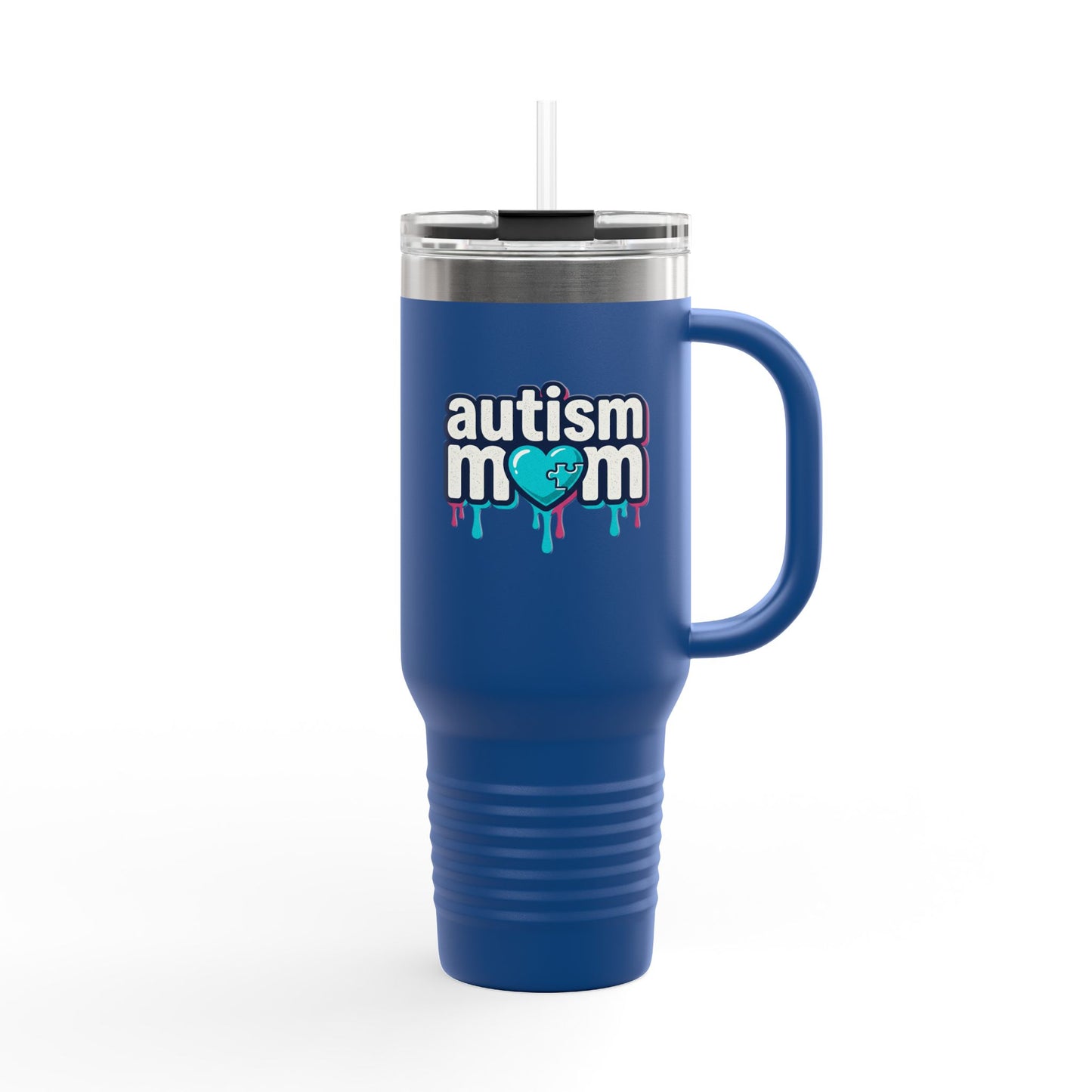 Autism Mom 40oz Insulated Travel Mug