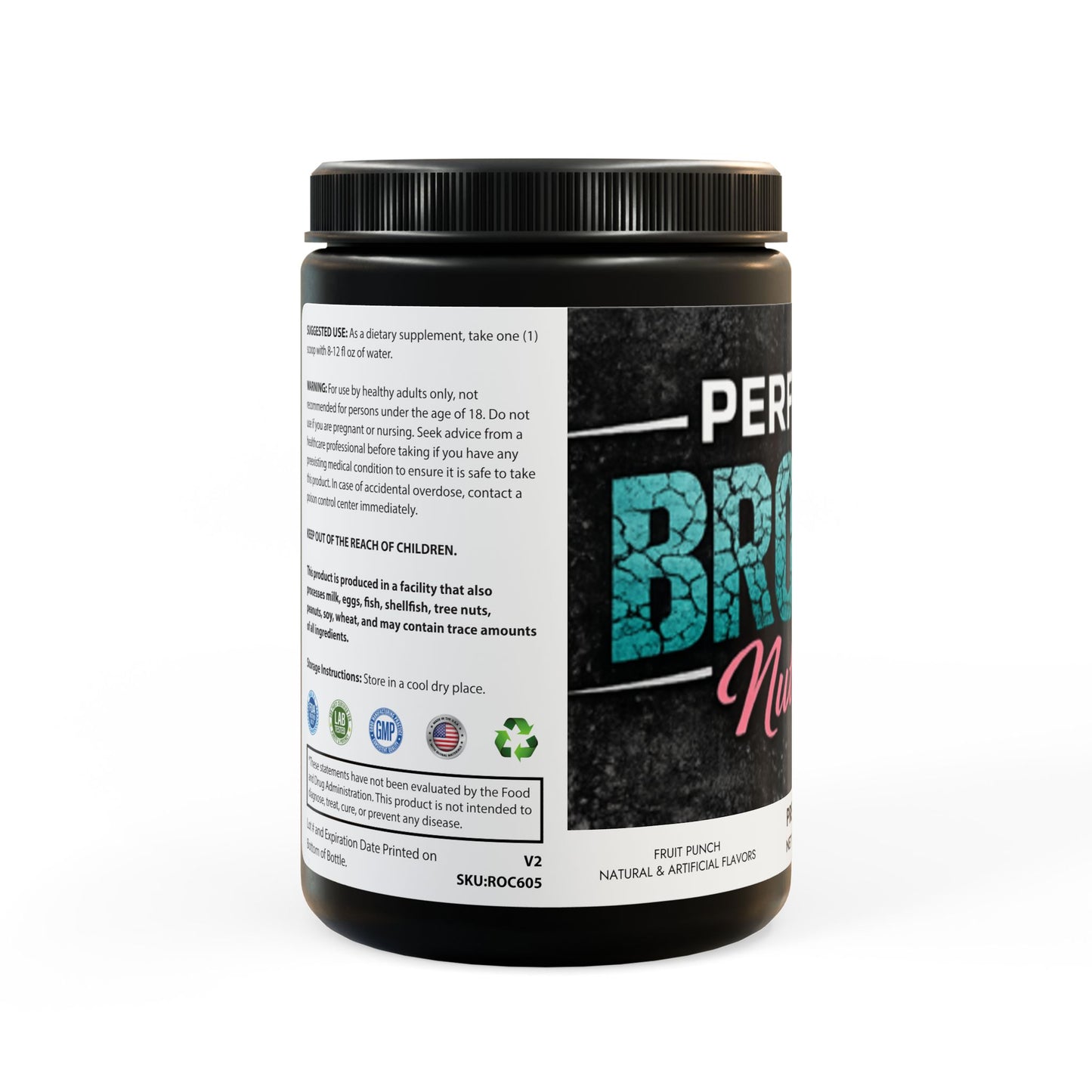 Pre-Workout Supplement, Fruit Punch (204g, 7.1oz)