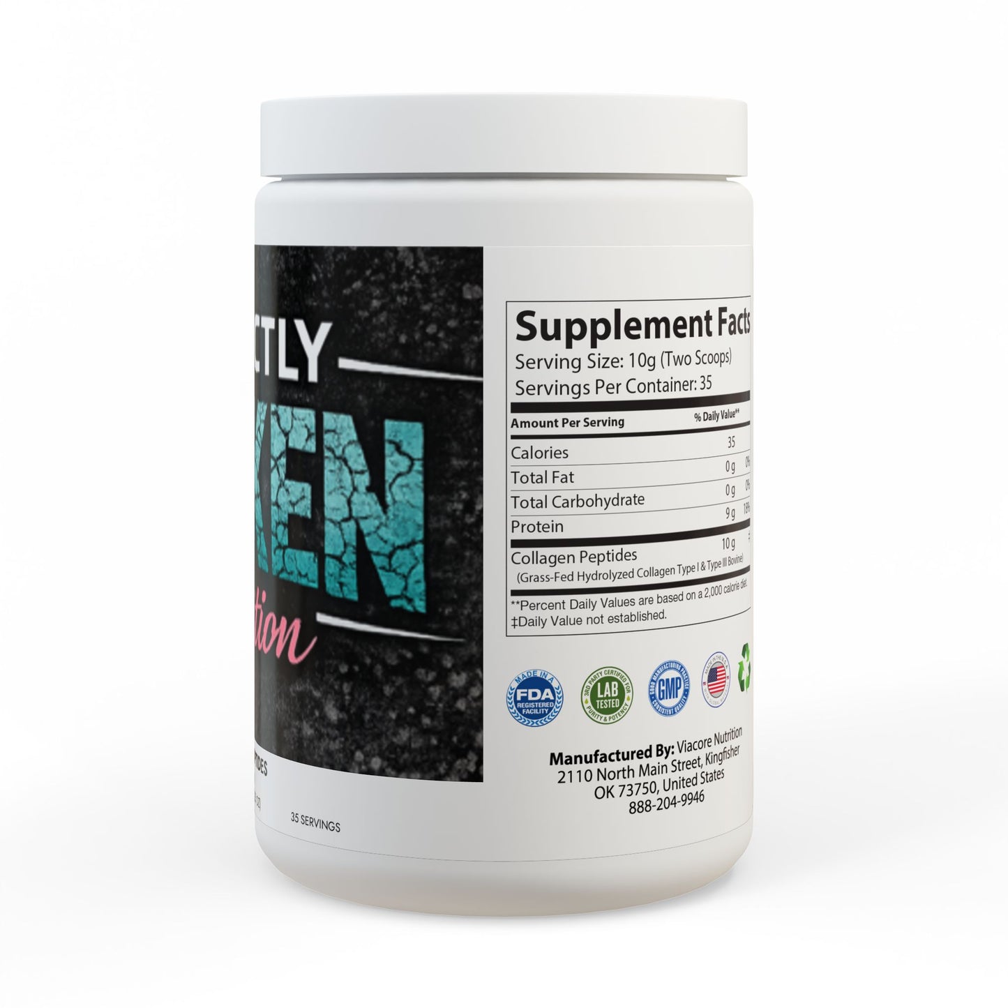Collagen Peptides Type I & III Supplement (350g, 12.3oz)