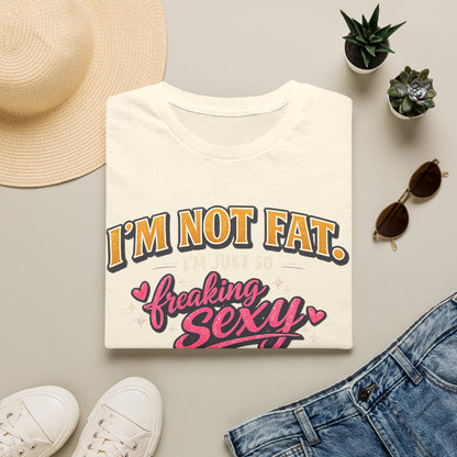 I'm Not Fat Graphic T-Shirt