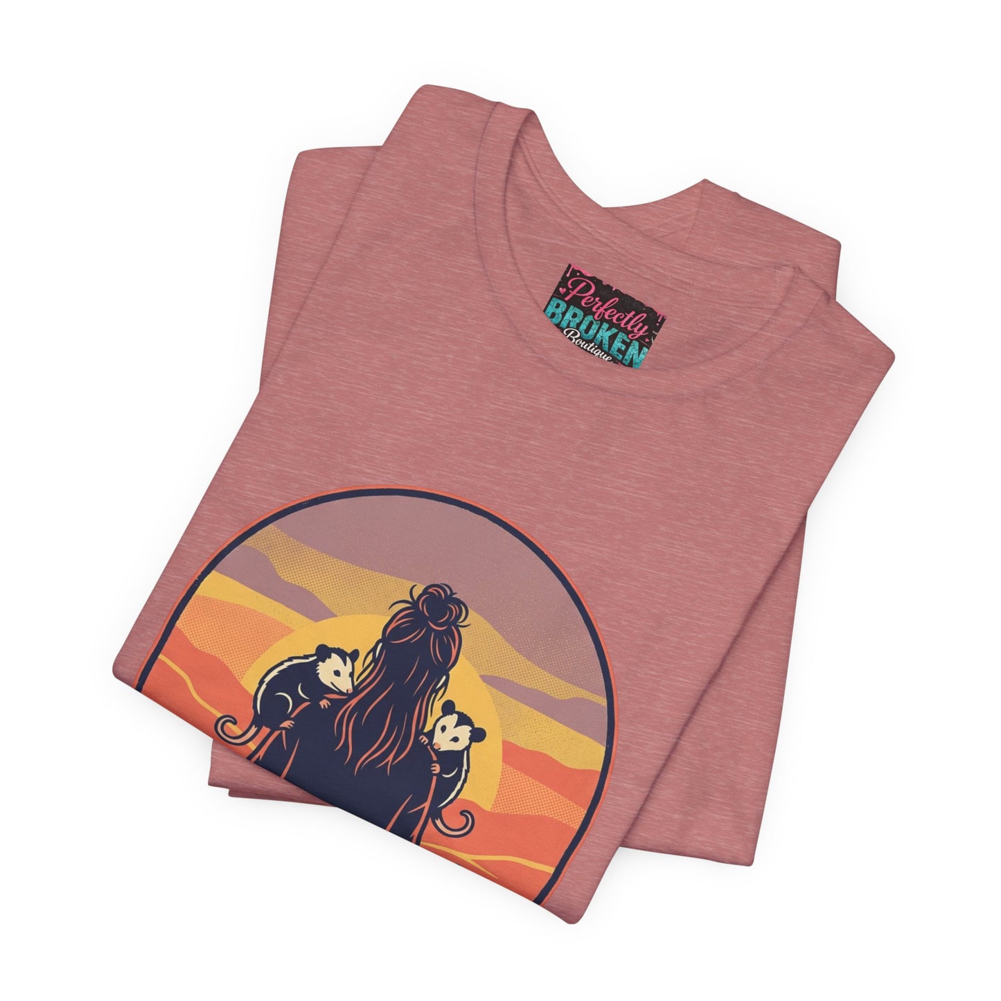 Just a Girl Who Loves Opossums T-Shirt