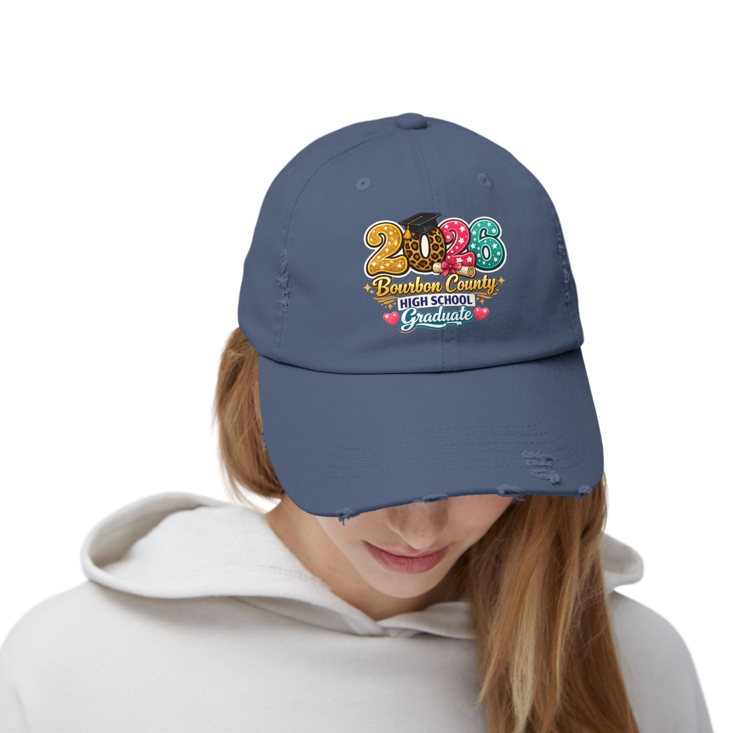 2026 Graduate Distressed Hat