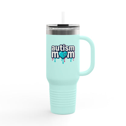 Autism Mom 40oz Insulated Travel Mug