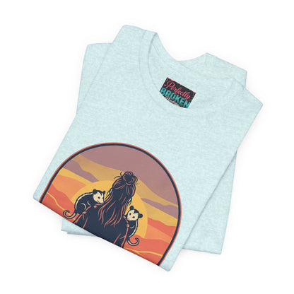 Just a Girl Who Loves Opossums T-Shirt