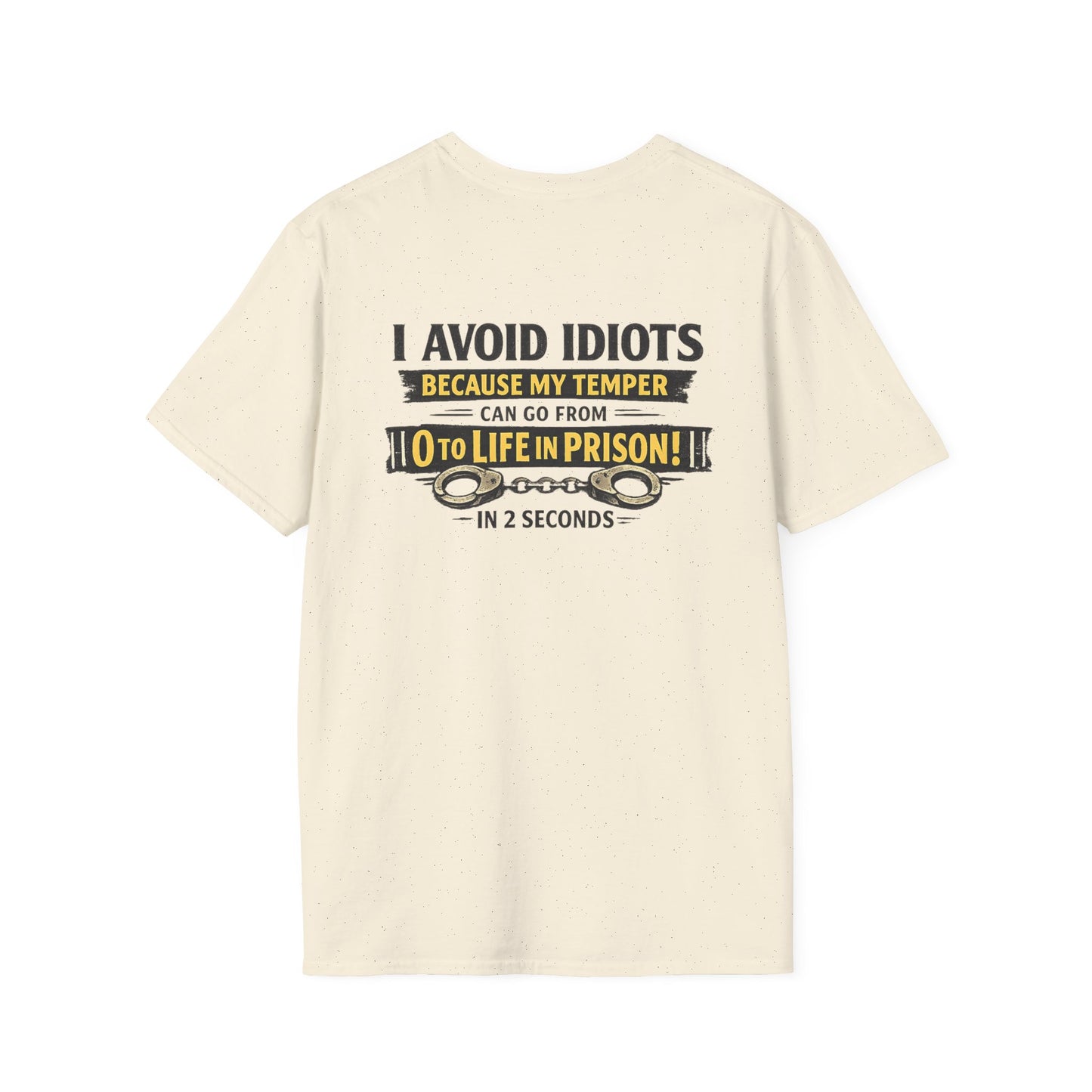 0 to Life in Prison Bicycle Patch Tee