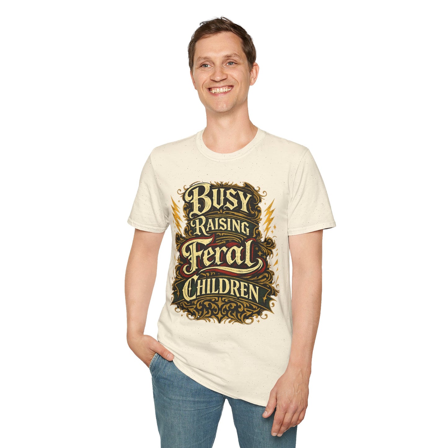 Busy Raising Feral Children T-Shirt