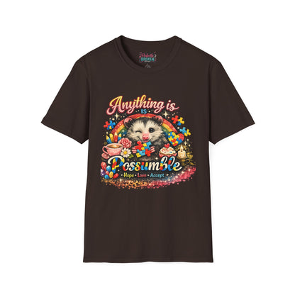 "Anything is Possumble" Graphic Tee