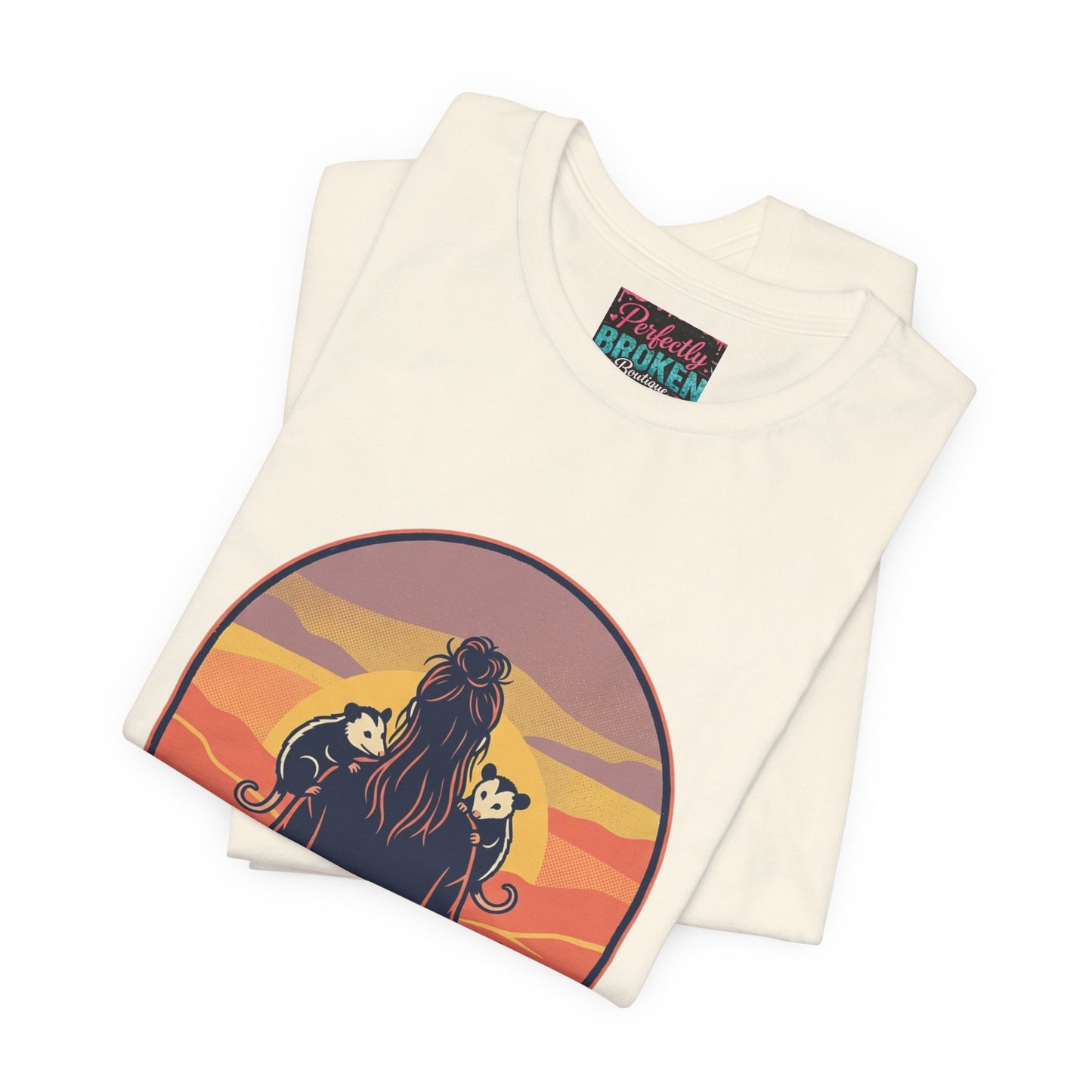 Just a Girl Who Loves Opossums T-Shirt